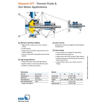thermic fluid pump etanorm syt etny 065-050-200 - 2,5 x 2 inci-4