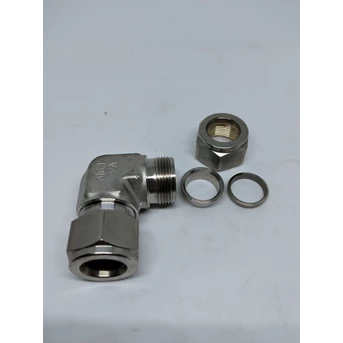 fitting union elbow connector 22mm ss316 hylok cla 22m-1