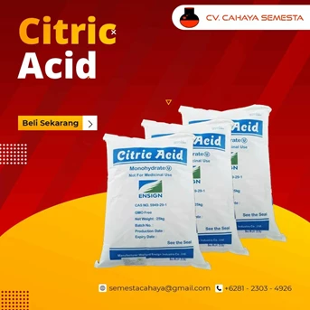 Citric Acid 25 kg weifang