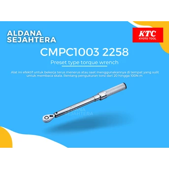 cmpc1003 2258 preset type torque wrench