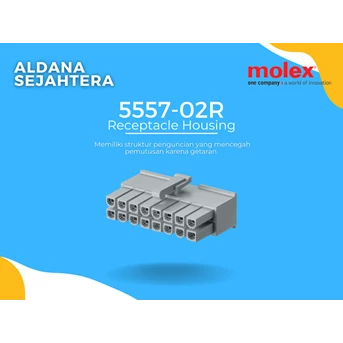 5557-02r molex receptacle housing