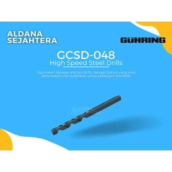 GCSD-048 GUHRING Cobalt Straight Drill
