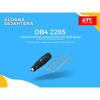 DB4 2285 Replacement Screwdriver Set (soft grip)