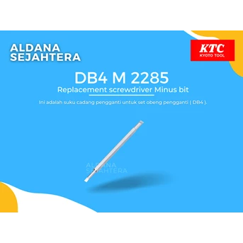 db4 m 2285 replacement screwdriver minus bit