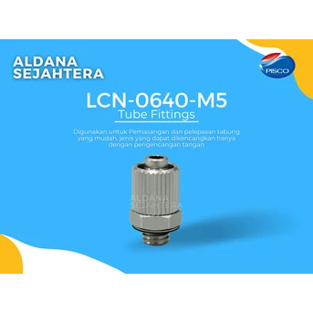 LCN-0640-M5 PISCO Minimal Fitting Compression Straight