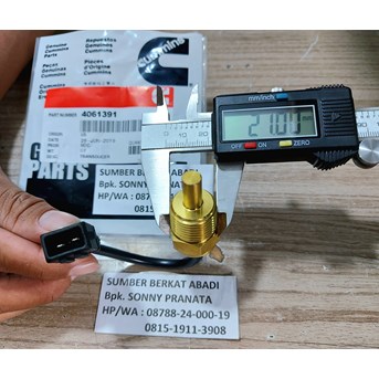 CUMMINS 4061391 TEMPERATURE SENSOR SWITCH DRAT 21MM ENGINE K19