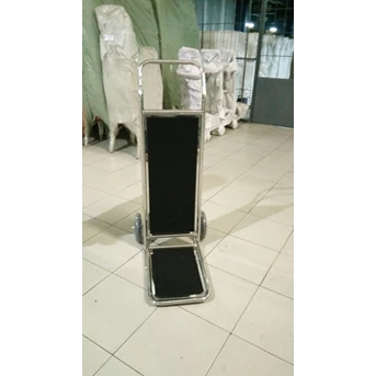 LUGGAGE TROLLEY STAINLESS