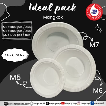 idealpack mangkok / mangkok plastik