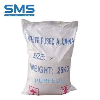 white aluminium oxide pekalongan mesh 100 al203 grade a - 25kg