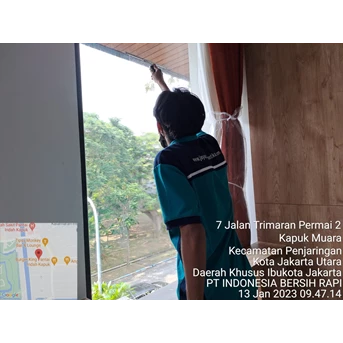 General Cleaning dusting kaca di Trimaran Indah 13/1/2023