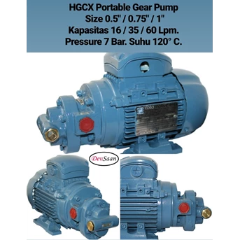 gear pump hgcx-100 pompa oli monoblok - 1 inci-6