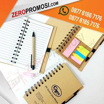 souvenir memo promosi recycle kode n-802 / 905 cetak logo branding-4