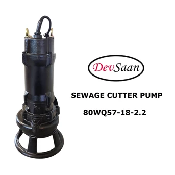 sewage cutter pump 80wq57-18-2.2 pompa celup - 3 inci - 3 hp 380v-3