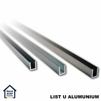 Profil List U Aluminium Batangan