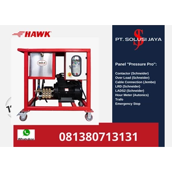 pump hawk for hydrotest pump 300 bar flow 18 liter/m