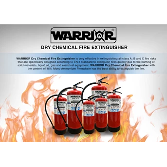 Warrior Dry Chemical Fire Extinguisher