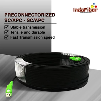INDOFIBER Kabel Precon Dropcore 1 Core 3 Seling SC APC