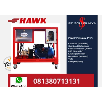 pompa hawk piston heavy duty -water jet cleaner - pressure 500 bar 21l