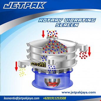 rotary vibrating screen jet-1
