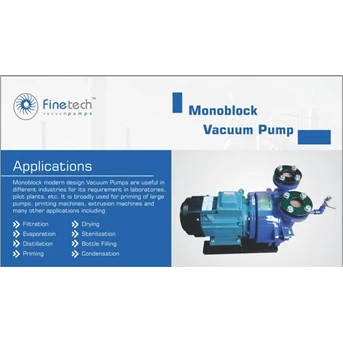 pompa vakum monoblok ftm-7 liquid ring vacuum pump - 7.5 hp 3 phase-2