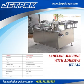 Labeling Machine With Adhesive Jet lar