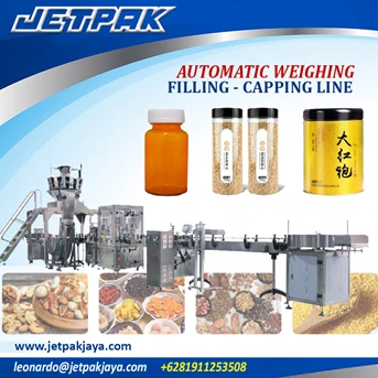 Automatic Weighing Filling-Capping Line
