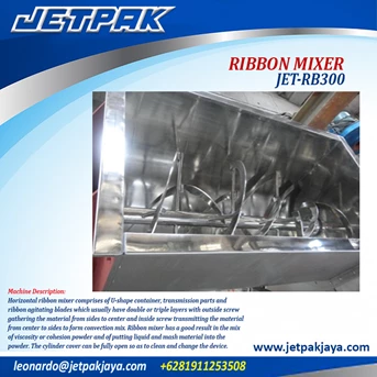 Ribbon Mixer JET-RB300
