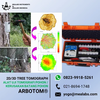 Alat Uji Kerusakan Pohon (Tree Tomograph)