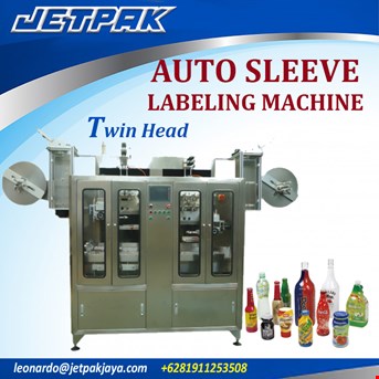auto sleeve labeling machine twin head-1