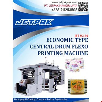 economic type central drum flexo printing machine-1
