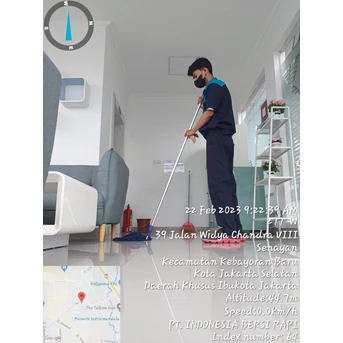 Office Boy/Girl mopping ruangan vip 22 februari 2023