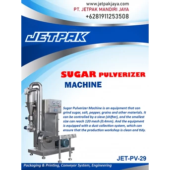 Sugar Pulverizer Machine