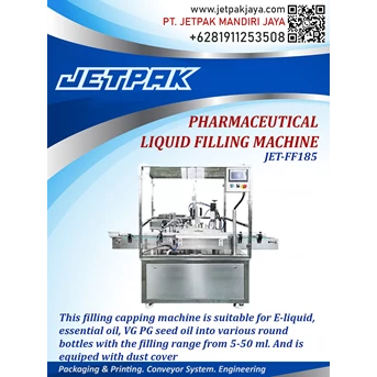 Pharmaceutical Liquid Filling Machine JET-FF185