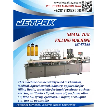 Small Vial Filling Machine JET-188