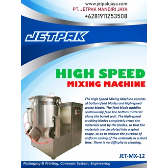 High Speed Mixing Machine