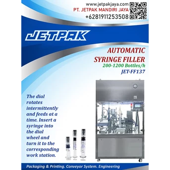 Automatic Syringe Filler JET-FF137