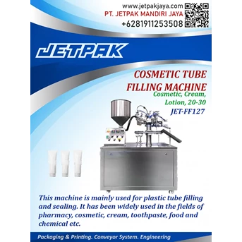 Cosmetic Tube filling Machine JET-FF127
