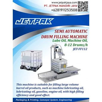 Semi Automatic Drum Filling Machine JET-FF112