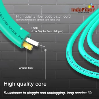indofiber patchcord fiber optic sc-lc multimode om3 50/125um-3
