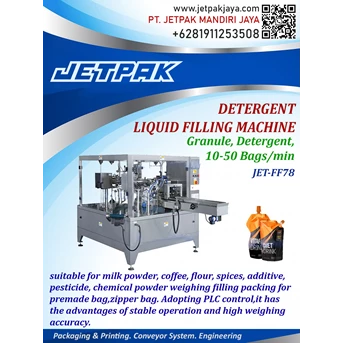 Detergent Liquid Filling Machine JET-FF78