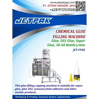 Chemical Glue Filling Machine JET-FF80