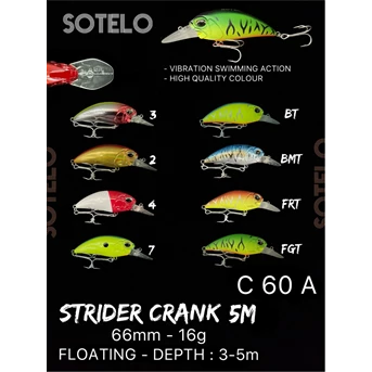 MINNOW - SOTELO STRIDER CRANK 5M