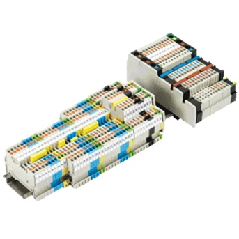 wieland din rail terminal blocks with push-in connection fasis wtp