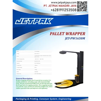 Pallet Wrapper JET-PW1650M