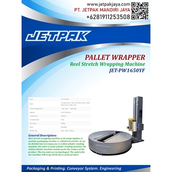 pallet wrapper JET-PW1650YF