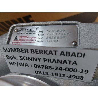 HOLSET 3536620 3802829 4036489 4042864 3536621 HX40M 6BT MARINE