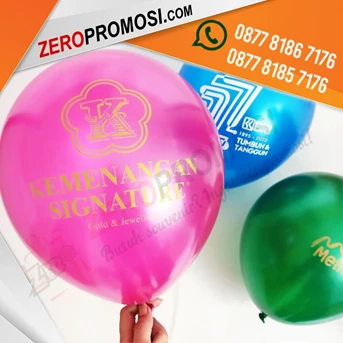 souvenir balon promosi latex bulat standart custom logo-3