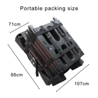 Portable walk through metal detector(Foldable) JH-6S