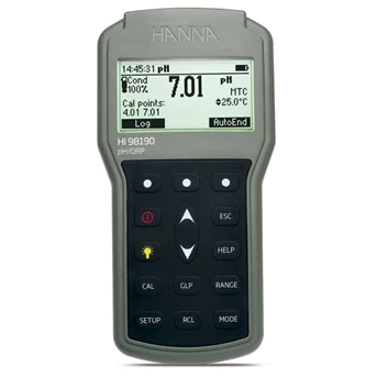 ph meter professional waterproof portable hi98190-1