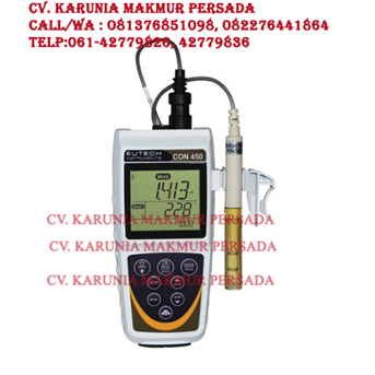 EUTECH CON 450 Conductivity /Temp/Salinity/TDS Meter ( Waterproof)